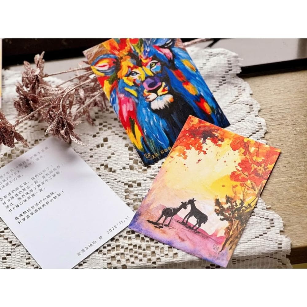 【拾遺畫話 手繪萬用明信片】 基督教 福音禮品 受洗禮物 生日 聖誕節 禮物 耶穌 搬家喬遷 聖經故事 恩典之約禮物店