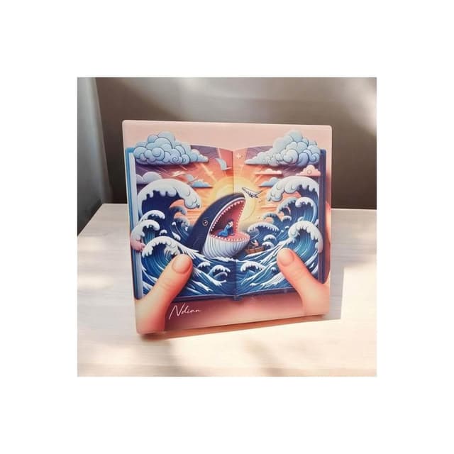 【約拿】 杯墊 基督教福音禮品 受洗 生日禮物搬家喬遷 聖經故事 恩典之約禮物店