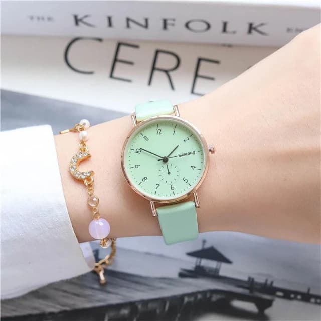 手錶女2025新款女款學生簡約石英錶小巧精緻ins風女用手錶高顏值氣質小眾兒童手錶輕奢高級感精工錶國高中生光動能腕錶