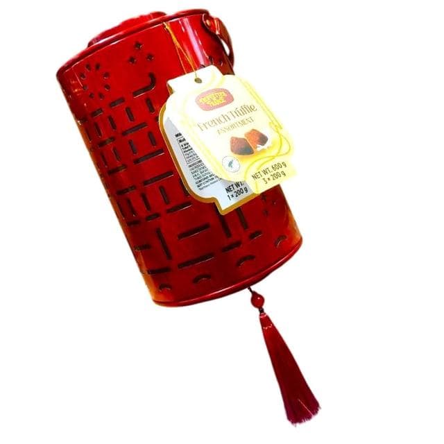 綜合巧克力風味球 燈籠造型 200公克 3入 (牛奶巧克力 巧克力 燈籠 )