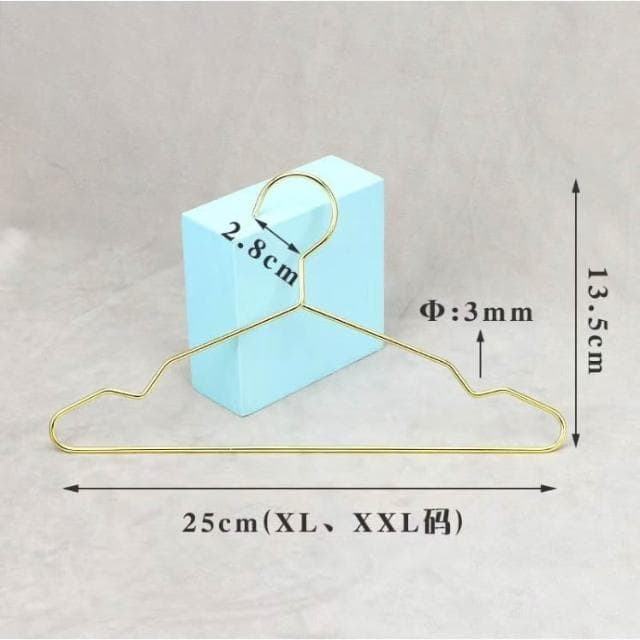 【汪喵森活】 北歐風 寵物衣架 質感金 金屬 質感衣架 嬰兒小孩衣架  精緻衣架 迷你衣架 小衣架 娃娃衣架 寵物