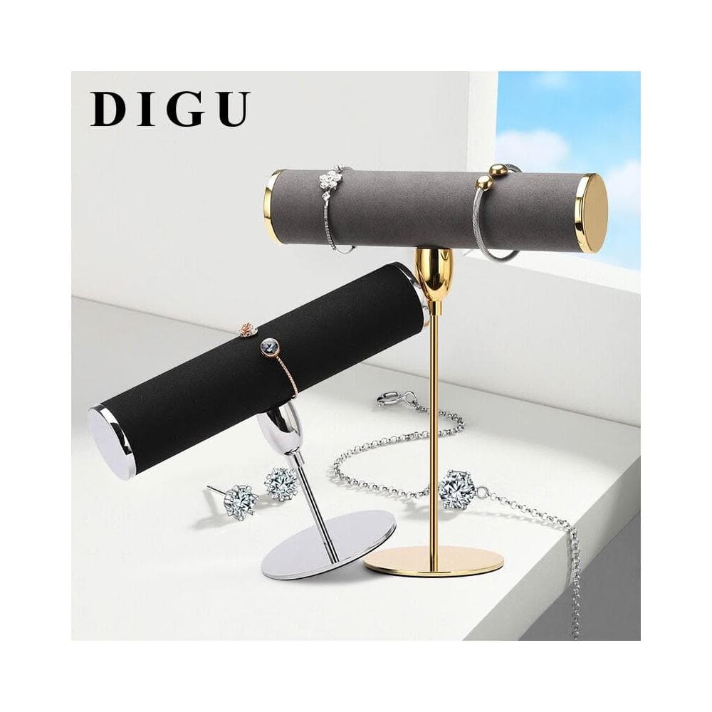 比比優 簡約手鏈手表飾品展示架高級感首飾手镯展示架子戒指珠寶展示道具