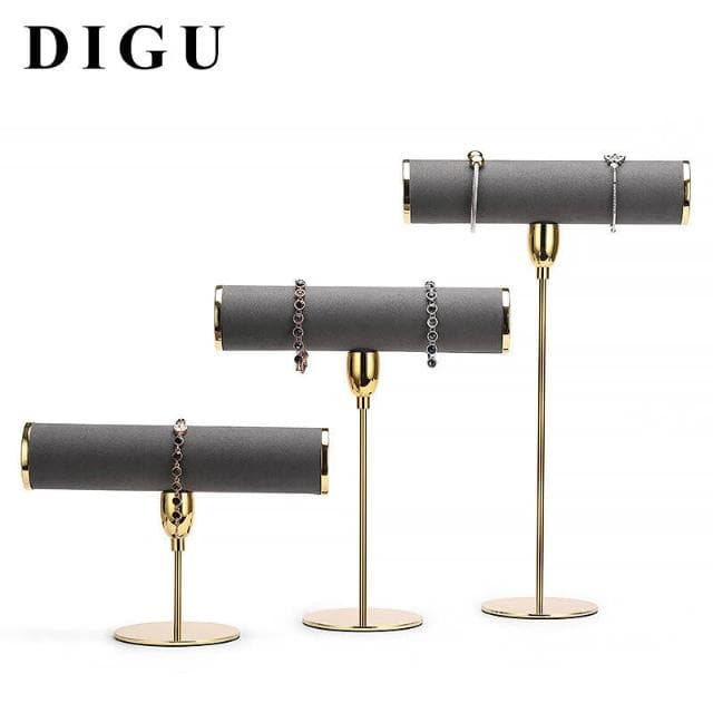 比比優 簡約手鏈手表飾品展示架高級感首飾手镯展示架子戒指珠寶展示道具