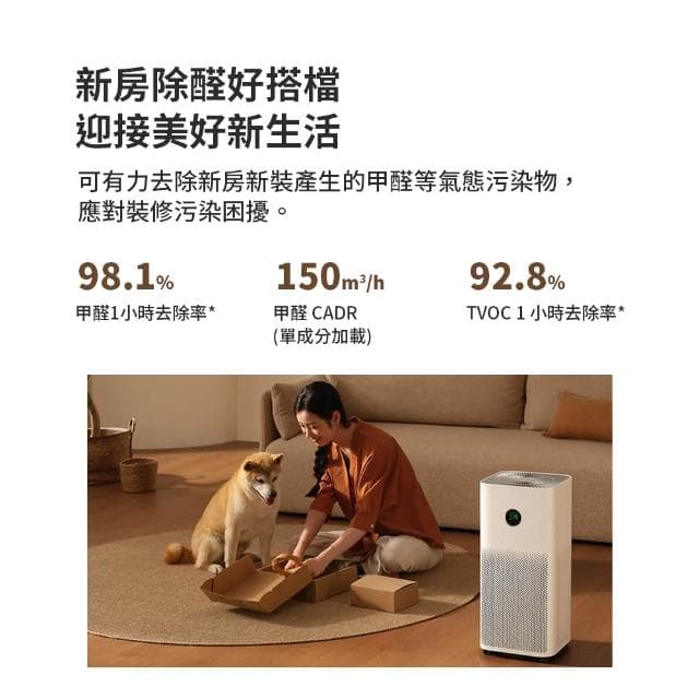 米家 空氣淨化器 5 陸版 (空氣清淨機 淨化器 清淨機)