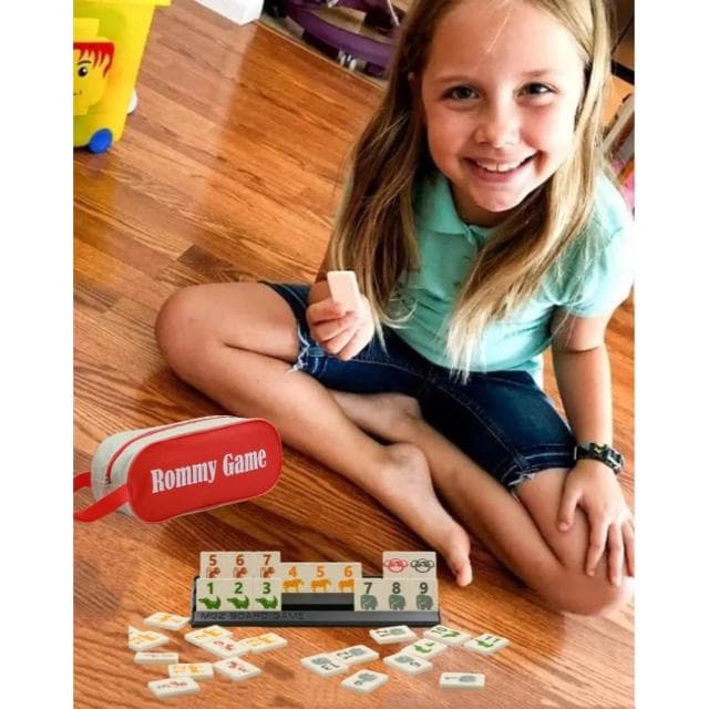 拉密 以色列麻將 復活節 萬聖節 數字牌 桌遊 大字版 益智遊戲 交換禮物