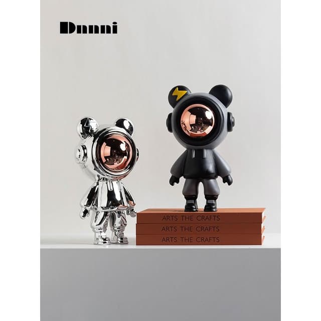 閃電太空人樹脂擺件卡通裝飾客廳樣板間兒童房店鋪喬遷禮物