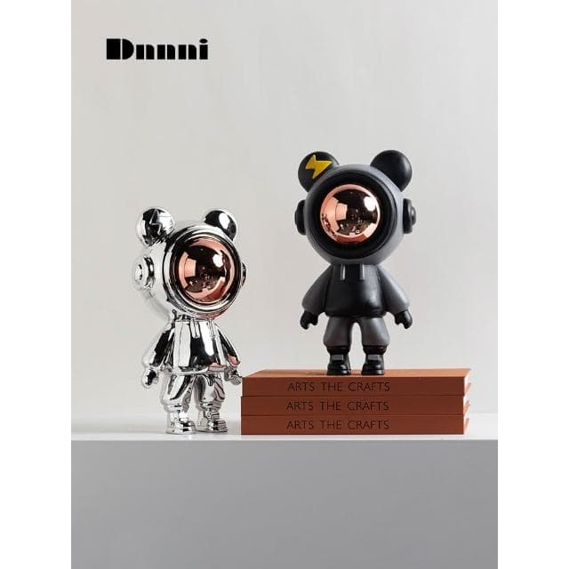 閃電太空人樹脂擺件卡通裝飾客廳樣板間兒童房店鋪喬遷禮物