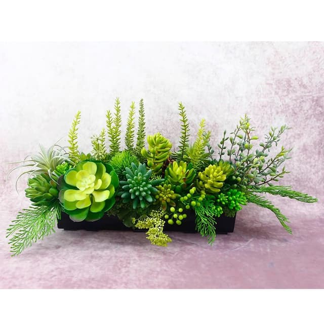 【HUGO DECO 榆果傢飾】多肉植物組合香氛植栽 免運專人配送限雙北市(開幕/擬真花/佈置/新居落成/送禮)