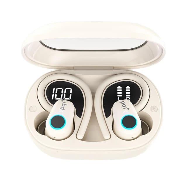 【PQI 勁永】BT12 耳掛式真無線耳機(白)