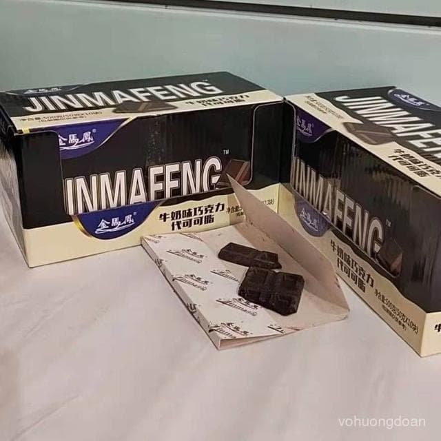 心心相印 大闆巧克力排塊原味純黑牛奶巧克力特濃巧克力味休閒零食批髮