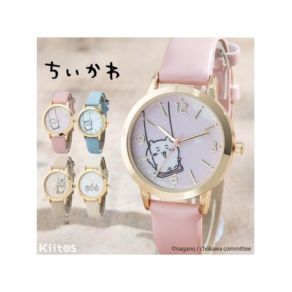 吉伊卡哇 手錶 皮革 造型手錶 可愛 質感 日本機芯 日本正版 該該貝比日本精品