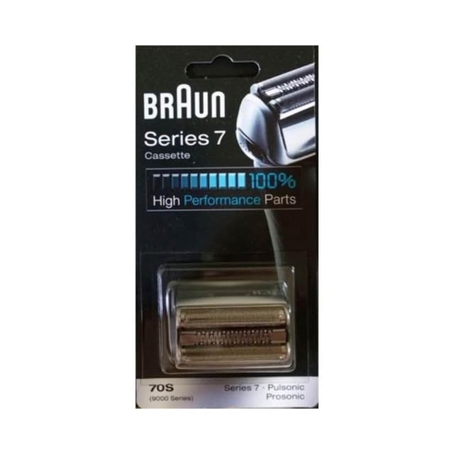 【BRAUN 百靈】德國正品 百靈 BRAUN 刀頭  刀頭刀網組 70S 7系列 電動刮鬍刀網(平行輸入)