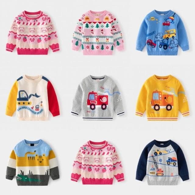 【Arbea】兒童長袖上衣毛衣C148(舒適保暖)