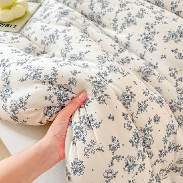 【沐眠生活家】👍韓版針織雲朵絨可水洗暖暖被-雙人/180x210cm  棉被 被子 可機洗不跑棉 保暖冬被 棉被  情人節禮物