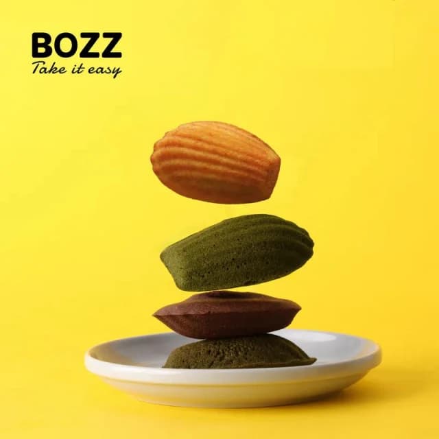 【BOZZ 包仔仔】[創新研發阻糖配方] 燕麥瑪德蓮 巧克力(6入/盒) BOZZ 包仔仔