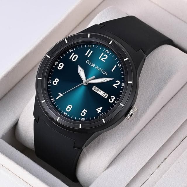 cojr男款青少年初中學生小學生防水運動2025新款兒童男孩石英表