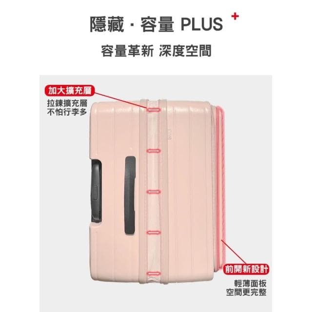 【Nuport 妮柏兒】現貨 四代 煞車輪 萌象 前開式 行李箱 旅行箱 上掀式 100%PC 20 24 26 28吋