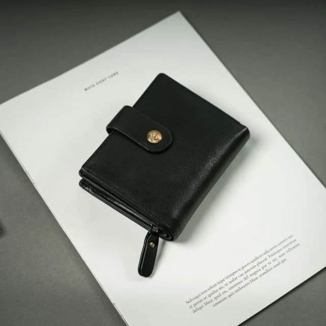 【CALTAN】CALTAN DESIGN | 筆記型多功能兩折零錢短夾 071858 五色(真皮 中夾 皮夾 錢包)