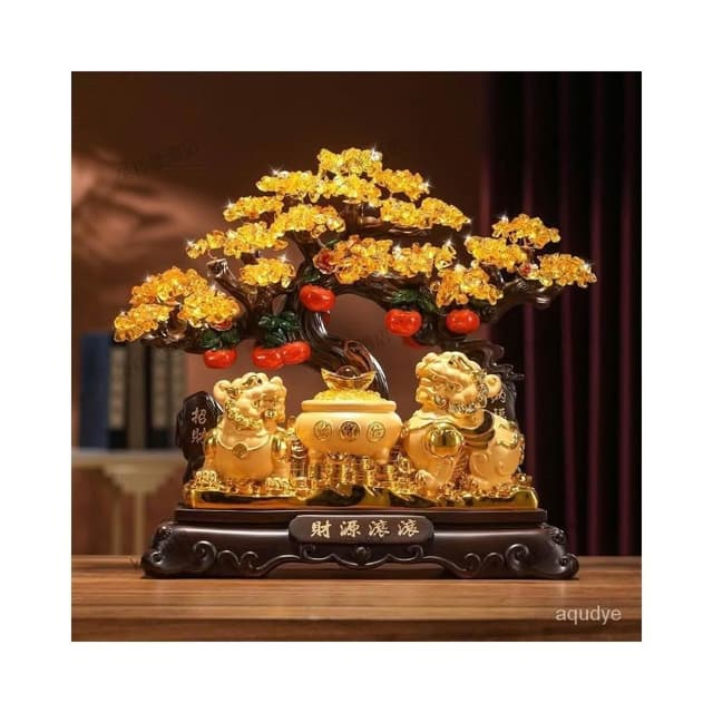 招財貓 貔貅 黃水晶 發財樹 聚寶盆 玄關擺飾 開光 發財樹 搖錢樹 招財擺飾 開幕送禮 入昔禮物