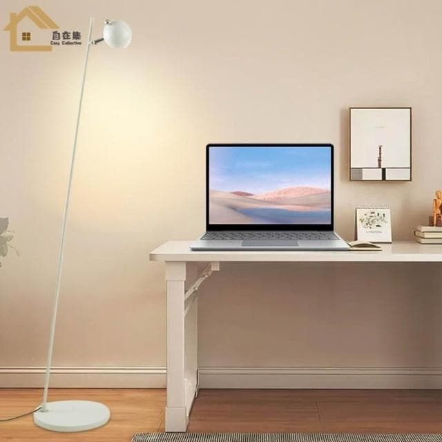 圓球LED落地燈 簡約閱讀立燈 RGO防眩光 智能遙控 調光調色 喬遷禮物 居家裝飾