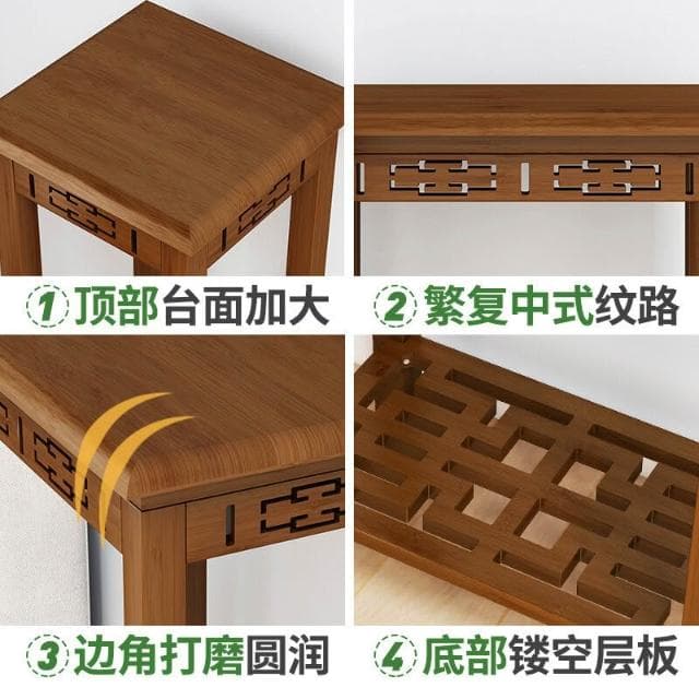 儒雅家具 免稅免運 花架子 客廳 落地式 盆栽 置物架 陽臺  多層 花盆 植物架 花架 實木花架