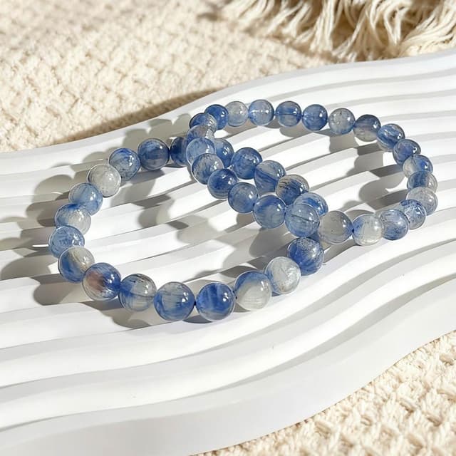【Paiya 派亞】8-9mm血滴貓眼藍晶石手串手鍊