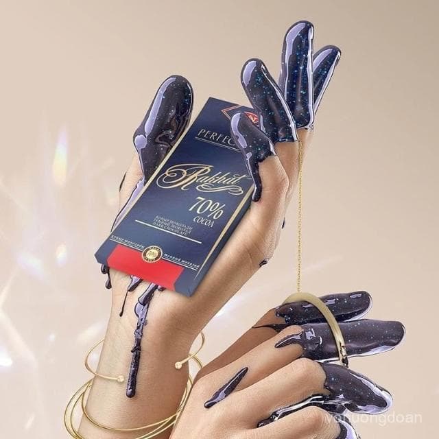 心心相印 瑞意蓮牌哈薩克斯坦原裝進口純可可脂黑巧克力80%70%65%盒裝