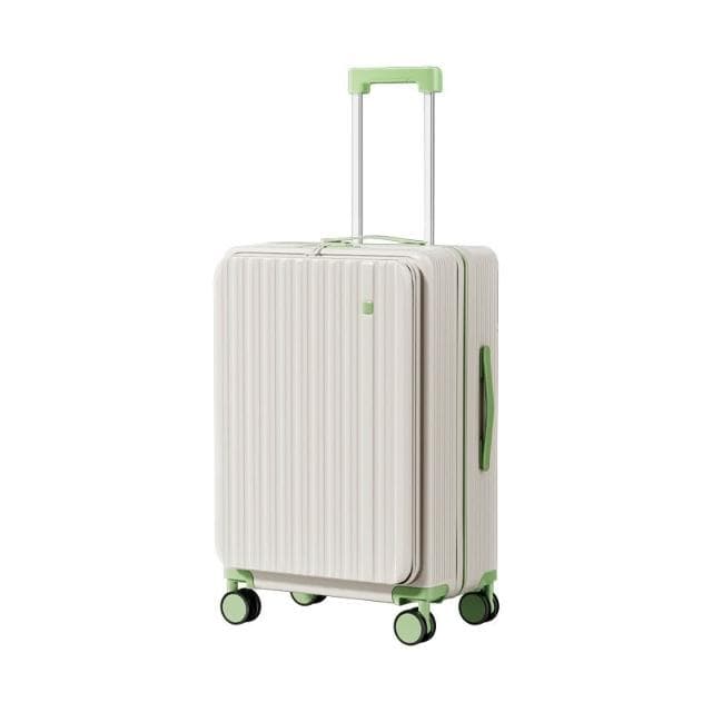 前開式深倉行李箱 20吋行李箱 24寸28寸行李箱USB多功能拉桿箱 大容量行李箱 靜音萬向輪旅行箱 上掀式行李箱