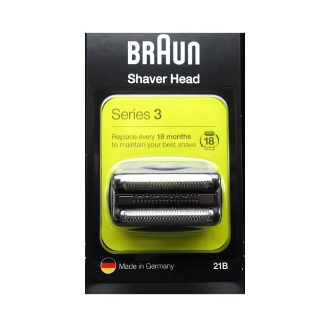 【BRAUN 百靈】德國正品 BRAUN 百靈 電動刮鬍刀頭組 21B (平行輸入)
