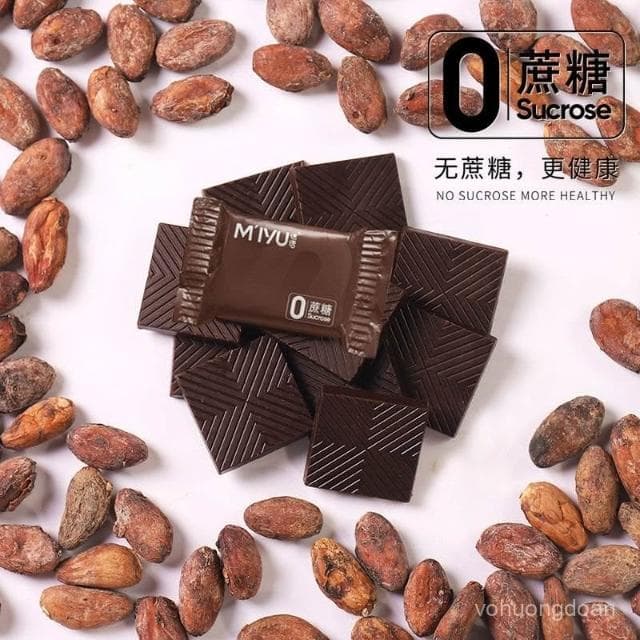 心心相印 迷語每日黑牛奶0蔗糖巧克力純可可脂0白砂糖網紅禮物送女友便宜