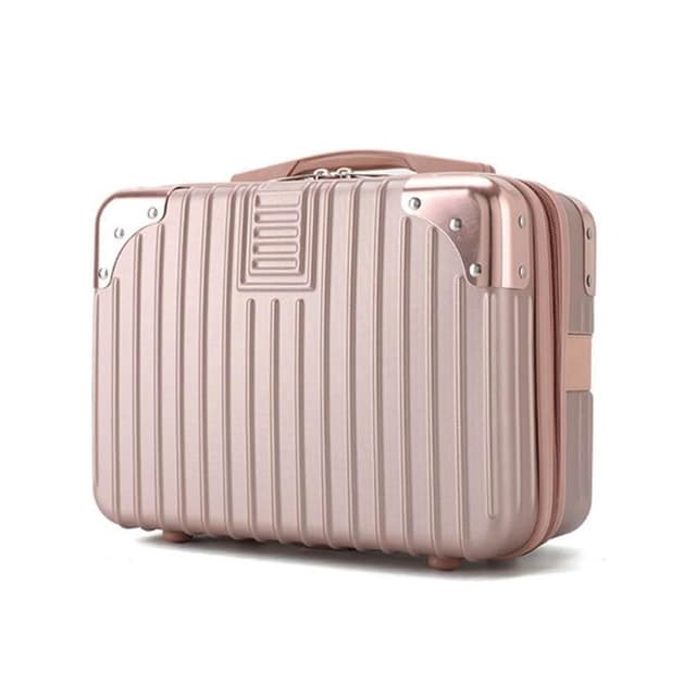 14吋收納箱 化妝箱 (行李箱 登機箱 造型化妝箱 新秘化妝箱 聖誕禮物 手提化妝箱 生日禮物 收納盒 硬盒 收納禮物)