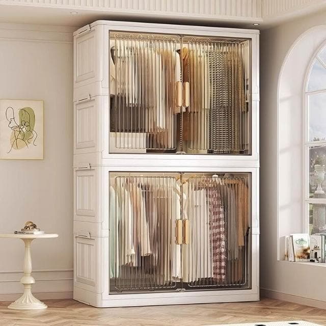 免安裝兒童衣櫃寶寶嬰兒衣服掛衣式收納櫃家用臥室簡易衣櫃儲物櫃