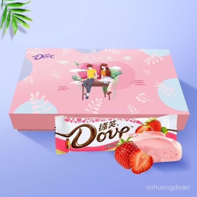 心心相印 德芙浪漫甜心禮盒263g年貨節送女友禮物高檔伴手禮休閒零食糖果