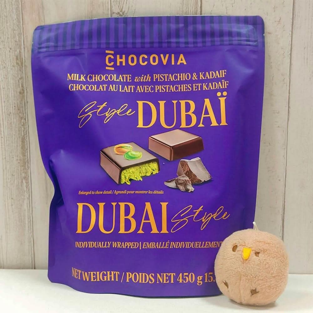 【CHOCOVIA】杜拜風格巧克力 450公克 (杜拜巧克力 開心果 開心果醬 KADAIF)