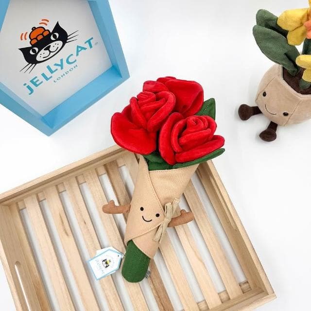 【JELLYCAT】植物系列  盆栽玩偶  (不附防塵袋，可自行加購) 聖誕樹/天堂鳥/花束/鬱金香/聖誕紅/仙人掌/食人花 合法報關商檢