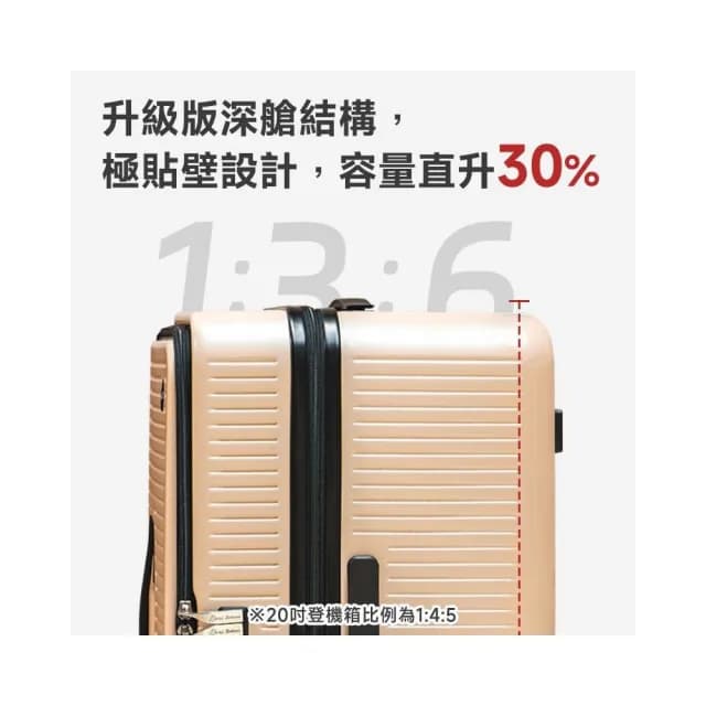 【DoriSuitcase】29吋極o能裝PRO系列行李箱/胖胖箱 迪士尼 朵莉絲Doris(多色任選)