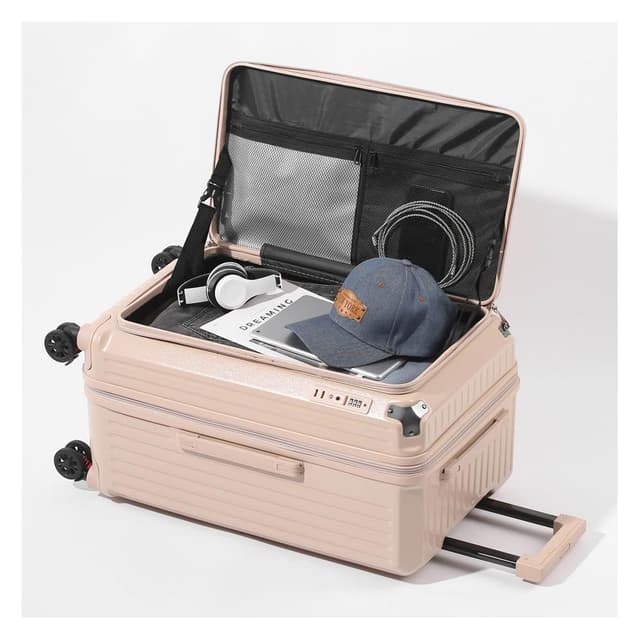 前開式行李箱 登機箱 側開胖胖箱 鋁框行李箱 20吋行李箱 24吋行李箱 28吋行李箱 擴容 上掀式行李箱