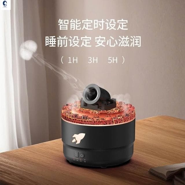 🔥大砲加濕器 香薰機 香氛機 車用擴香機 水氧機 薰香機 噴霧機 霧化機 造型加濕器 水霧機 噴香機 炫彩光