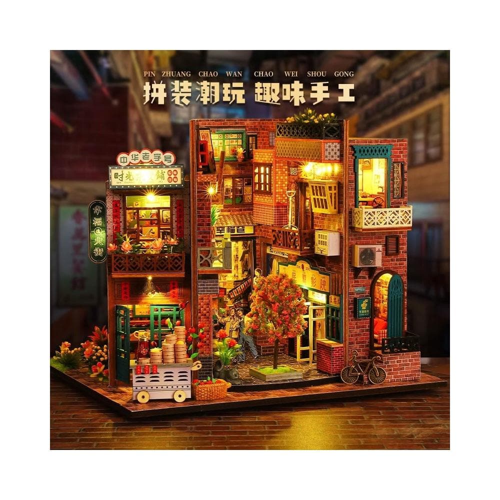 大旺小舖:DIY小屋 時代印記  袖珍屋娃娃屋材料包 實體店面 賣場上百款小屋生日結婚母親節情人節聖誕交換禮物