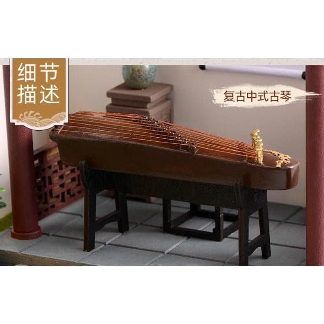 大旺小舖: diy袖珍娃娃屋材料包中式庭院惜緣軒 生日結婚聖誕情人節禮物 台北車站實體店面