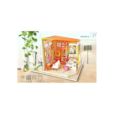 大旺小舖:台北現貨DIY小屋伴你同行  袖珍屋娃娃屋材料包 生日結婚母親節情人節聖誕交換禮物 實體店面