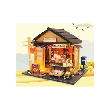 大旺小舖:DIY小屋 秋之追憶雜貨店 袖珍屋娃娃屋材料包 生日結婚母親節情人節聖誕交換禮物 實體店面
