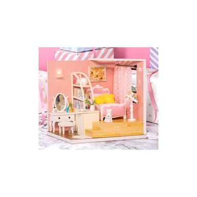 大旺小舖:DIY小屋 幸福小窩 袖珍屋娃娃屋材料包 生日結婚母親節情人節聖誕交換禮物 實體店面
