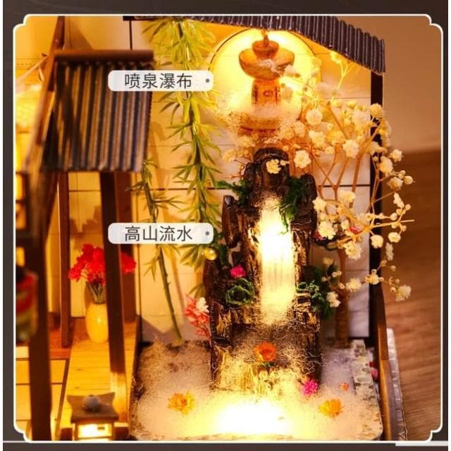大旺小舖: 台北現貨diy袖珍娃娃屋材料包古都望月 日式小屋 和風系列生日結婚母親節情人節聖誕交換禮物 實體店面