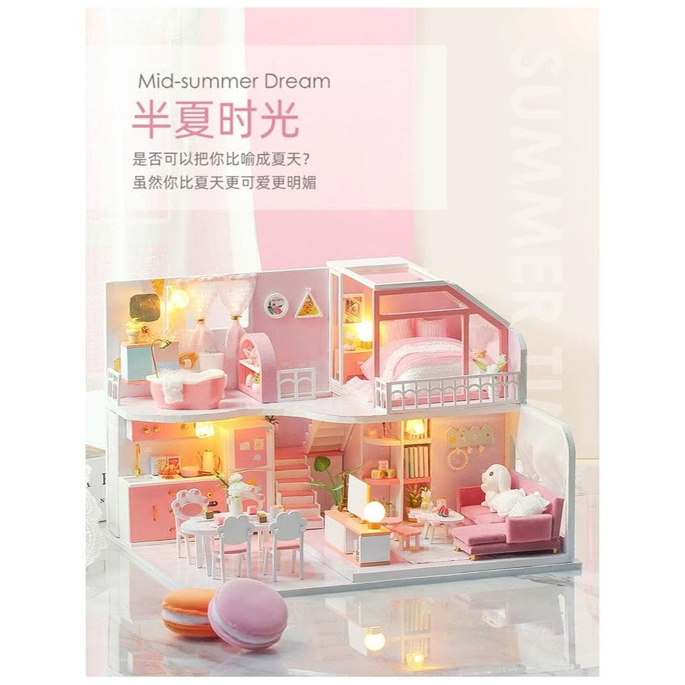 大旺小舖:DIY小屋 半夏時光  袖珍屋娃娃屋材料包 實體店面 賣場上百款小屋生日結婚母親節情人節聖誕交換禮物