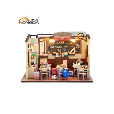 大旺小舖:台北現貨DIY小屋 純真年代 袖珍屋娃娃屋材料包 生日結婚母親節情人節聖誕交換禮物 實體店面