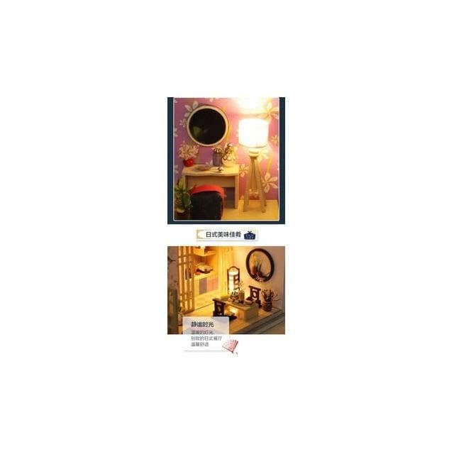 大旺小舖:熱門新款diy袖珍娃娃屋材料包小屋竹楓小舍 和風日式建築 生日結婚母親節情人節聖誕交換禮物 實體店面