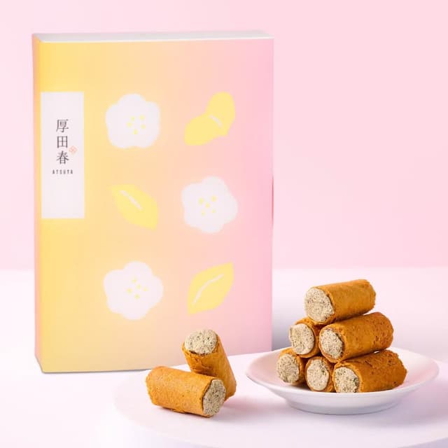 【原味時代】厚田春-伯爵紅茶奢蛋捲禮盒(16入/盒)