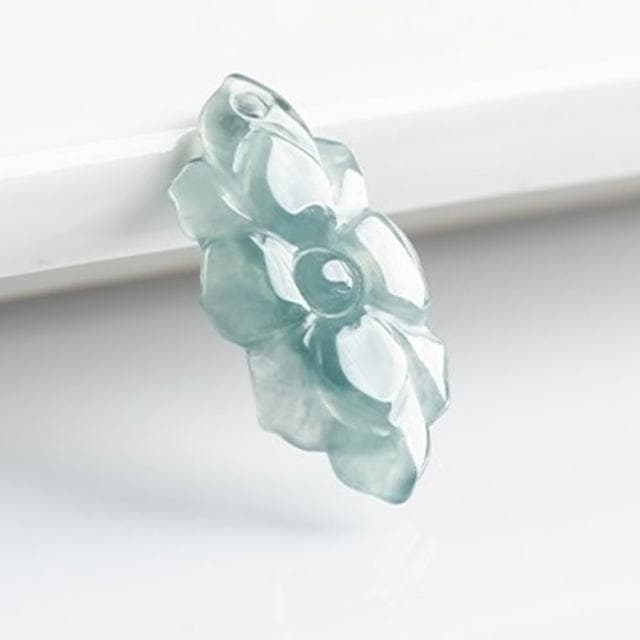 【EMMA SUE】藍水晶 吊墜 玉石 掛件 女項鍊 項鍊 項鍊女 翡翠生日 禮物女生 開運項鍊 小禮物 翡翠項鍊 開運 開運水晶 