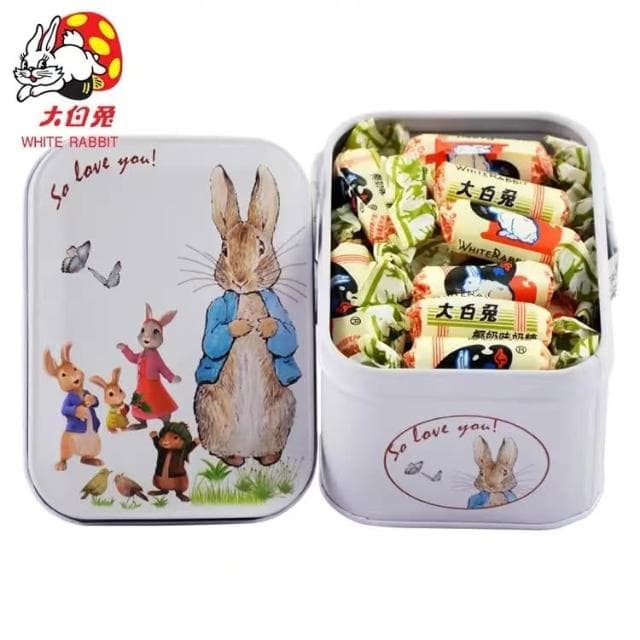 天天美食店冠生園大白兔奶糖 春節新年糖果 生日禮物114g起 年貨 12種混閤口味禮盒